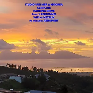 Vaimiti Pour 2 Personnes Vue Et Moorea Fa'a'ā